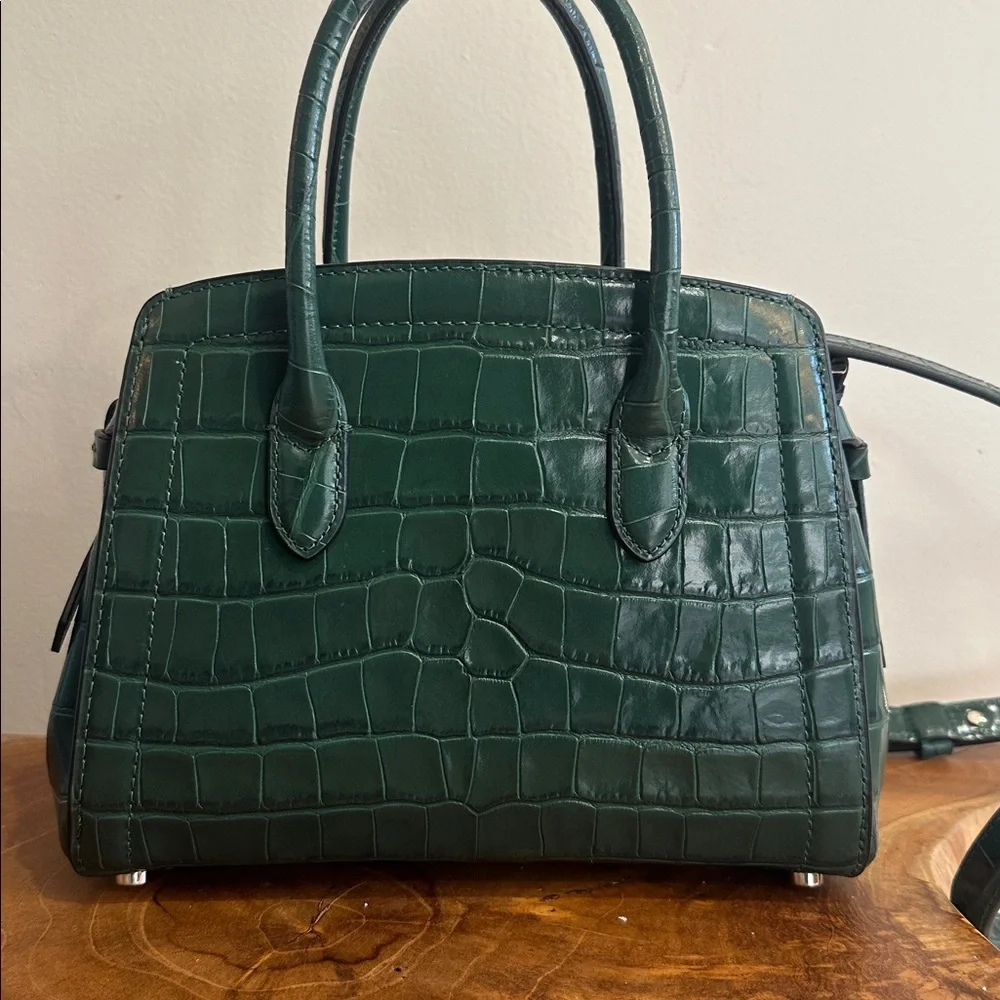 Kate Spade Croc-Embossed Mini Two Way Bag - Picture 4 of 9